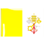 Country Flag of Vatican City